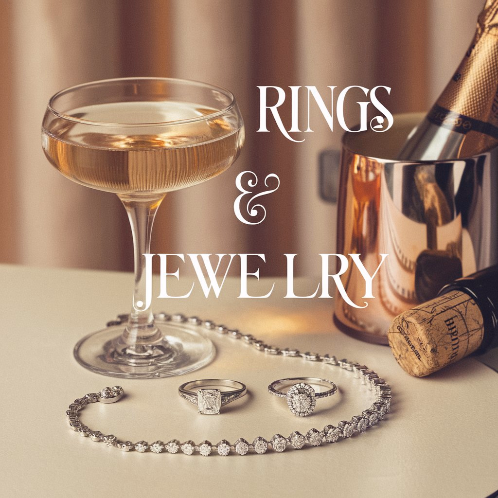 wedding rings and jewelry